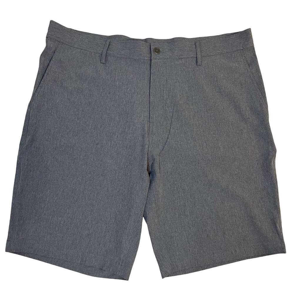 32 Degrees Cool Performance Shorts Men‎ 40 Gray Stretch Tech Golf Casual
